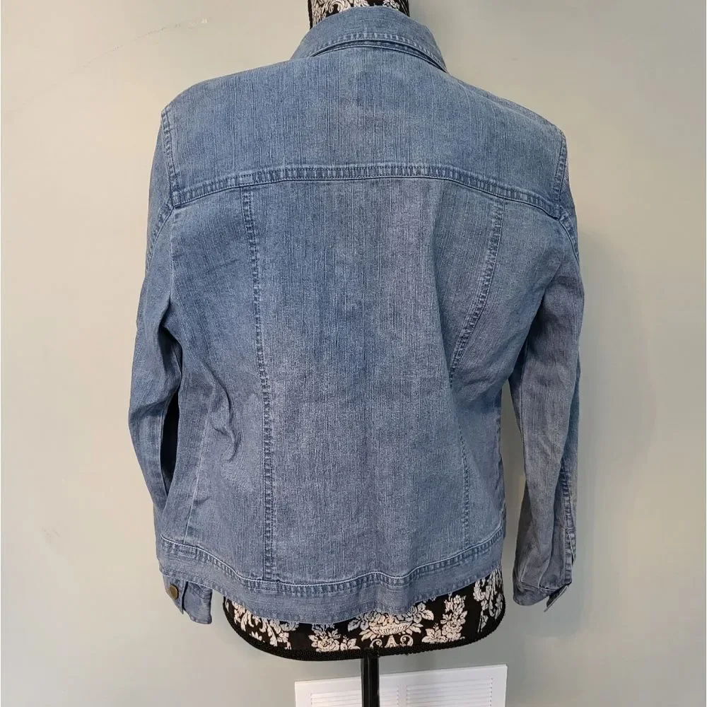 Ruby Rd Jean jacket size 6 - Picture 3 of 6